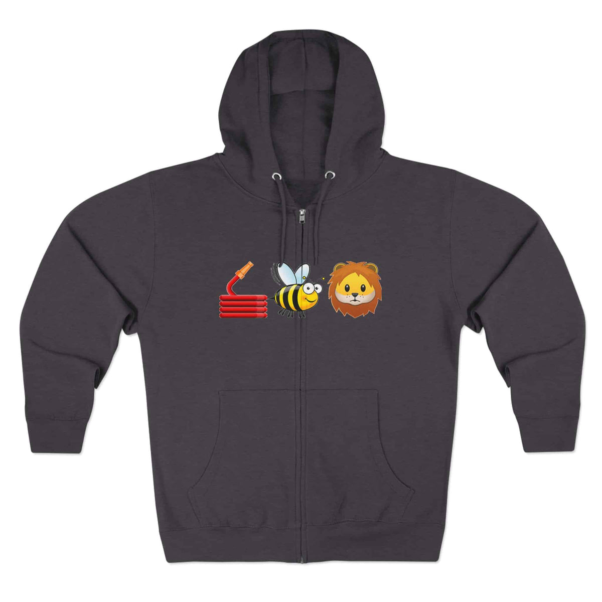 Bee Unisex Zip Hoodie image