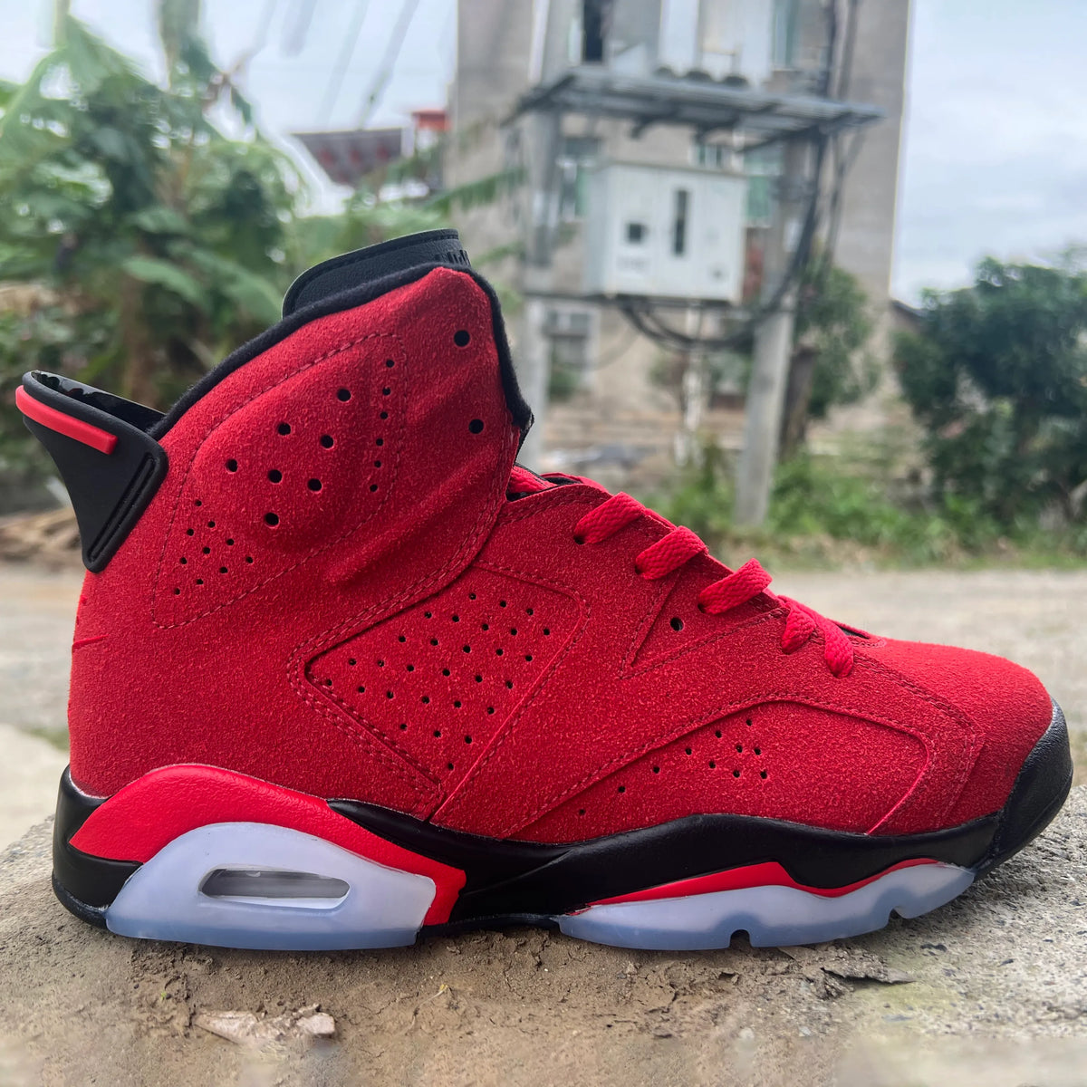 AJ 6 Retro Toro Bravo Shoes Sneakers - nk0002876 image 2