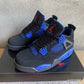 AJ 4 Retro Black Deep Royal Blue Shoes Sneakers - nk0004059 image 9