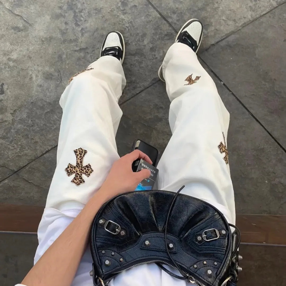 CH Cross Patch Jeans - CH0110 image 10