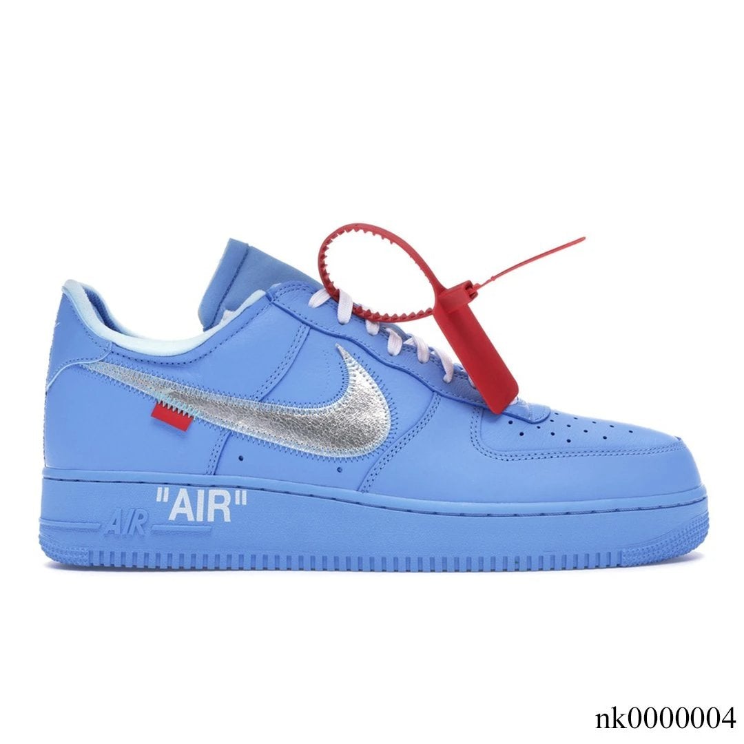 AF 1 Low OW MCA University Blue Shoes Sneakers - nk0000004 - CI1173-400, 9 image