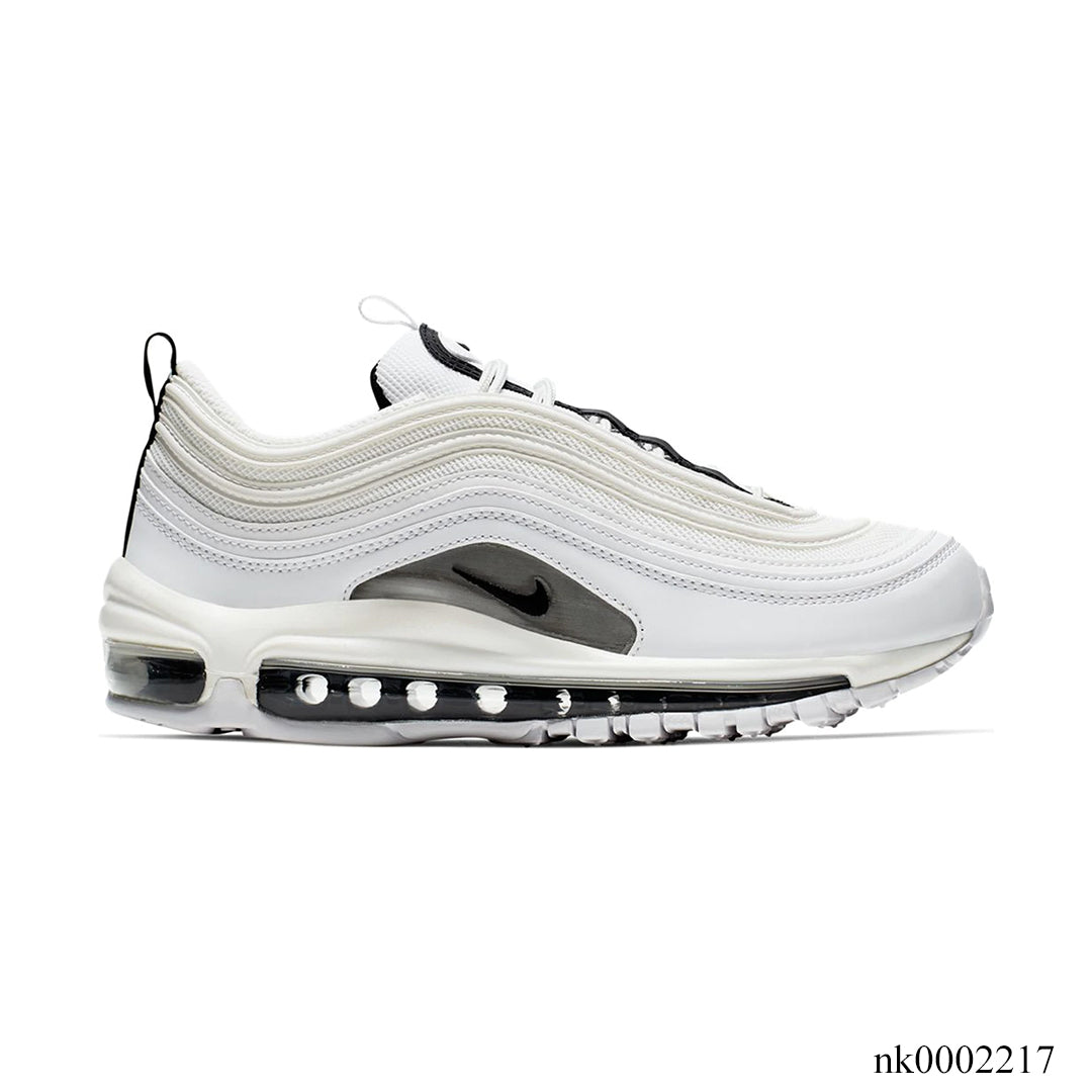 AM 97 White Black Silver Shoes Sneakers - nk0002217 image