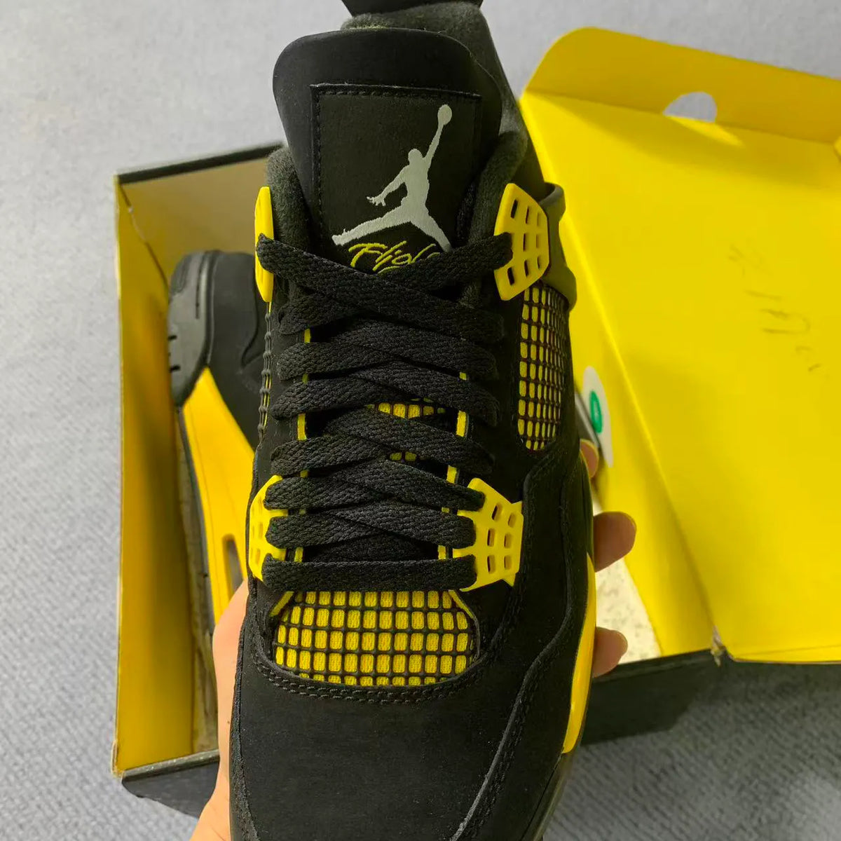 AJ 4 Retro 'Thunder' Shoes Sneakers - nk0004853 image 7