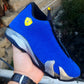 AJ 14 Ferrari Blue Shoes Sneakers - nk0004580 image 2
