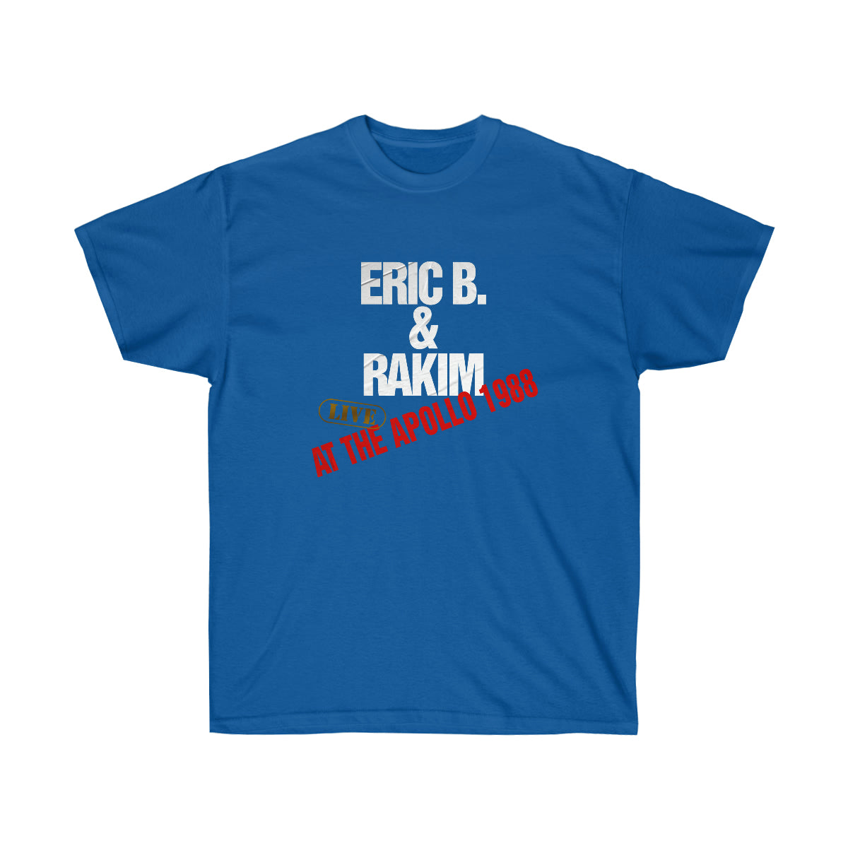 Rap Live At The Apollo 1988 Men T-Shirt - Royal, 3XL image