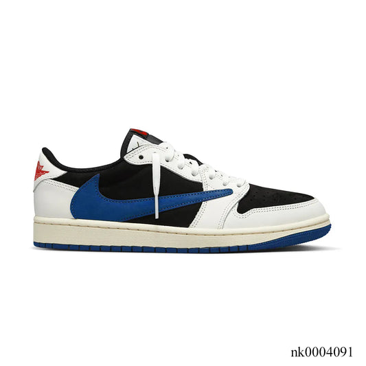 Travis Scott x AJ 1 Low Light Navy Shoes Sneakers - nk0004091 image 0