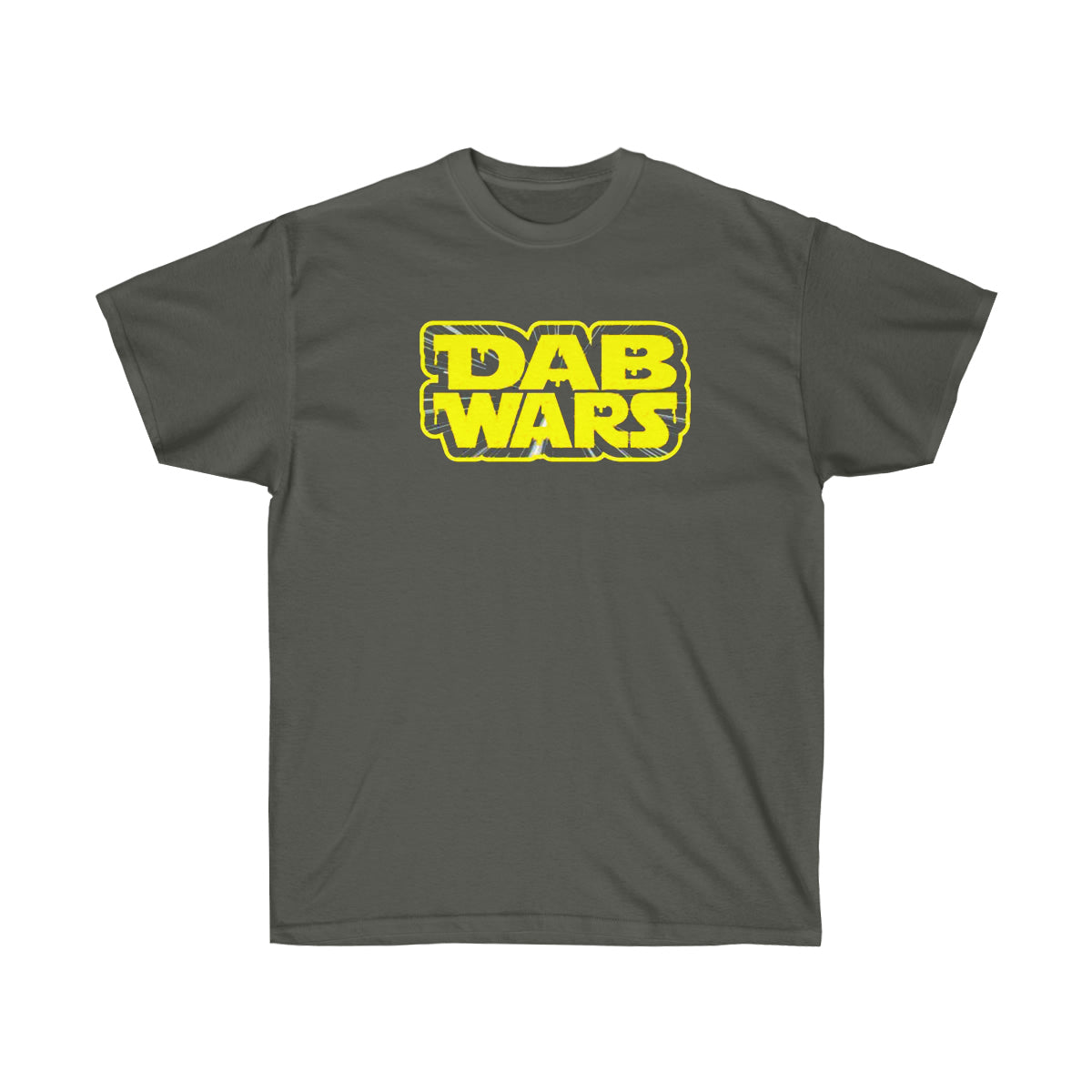 Dab Wars Basic Men T-Shirt - Charcoal, 2XL image