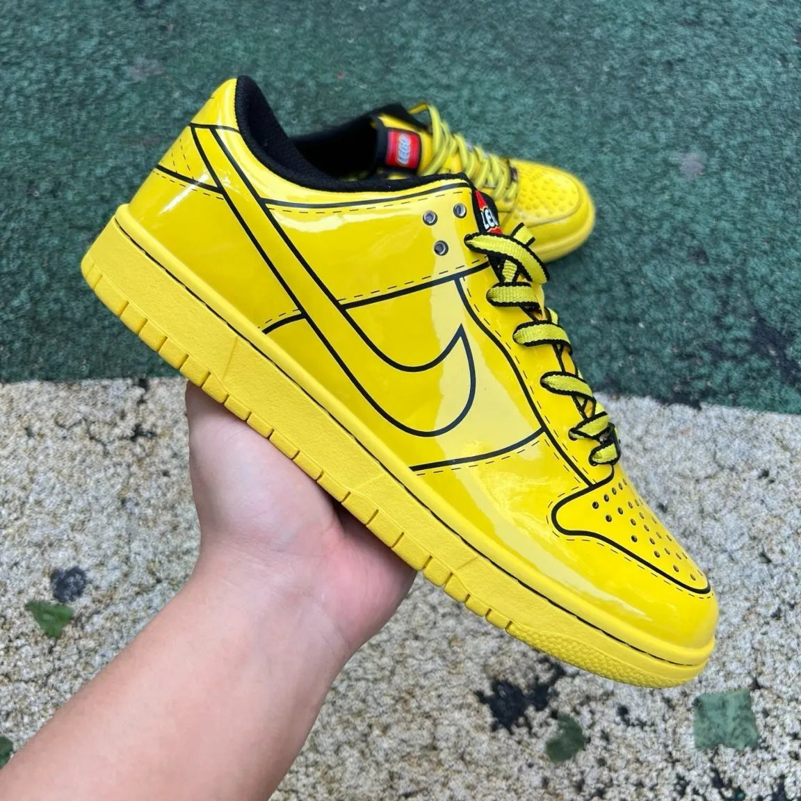 Dunk Low x LEGO Tour Yellow Shoes Sneakers - nk0004781 image 6