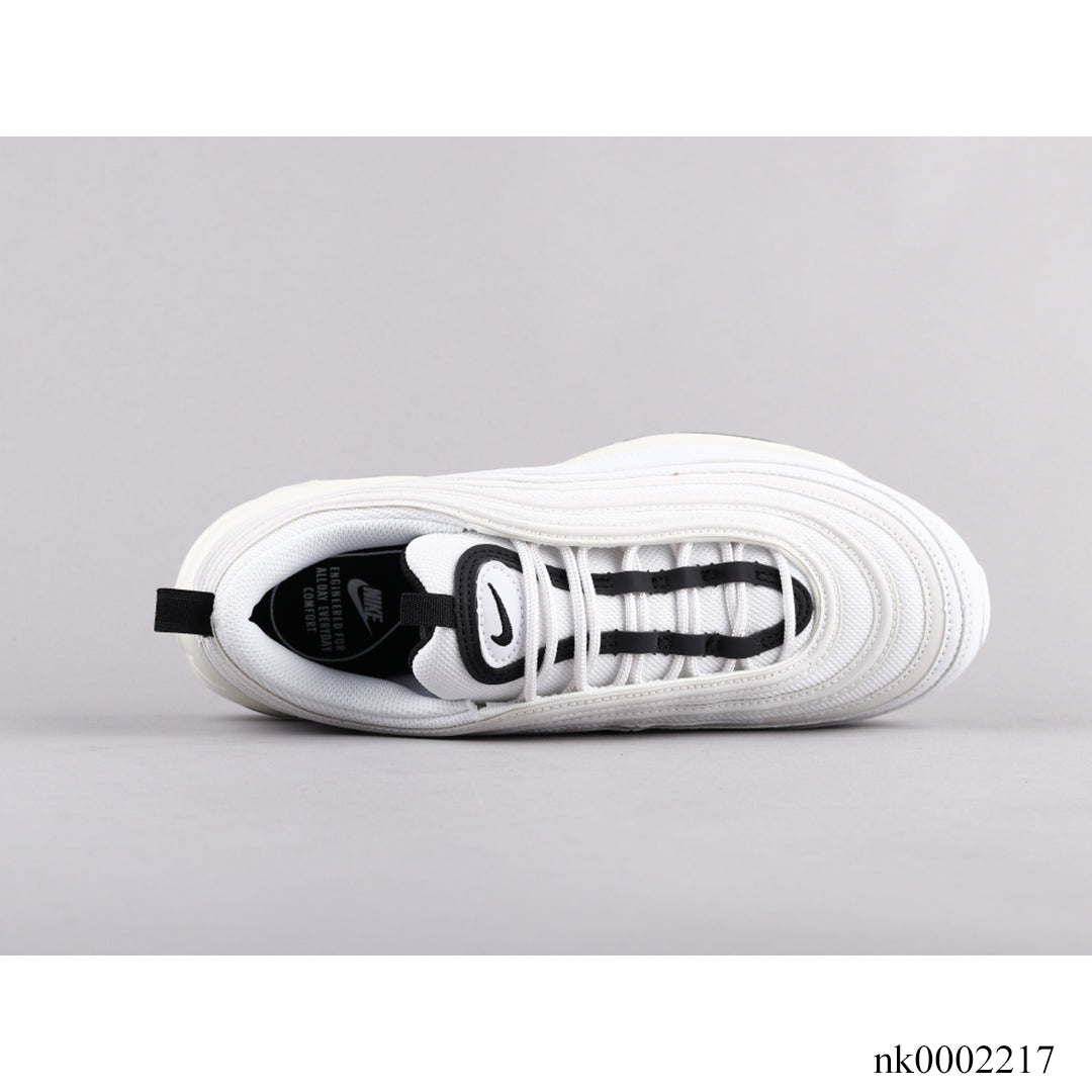 AM 97 White Black Silver Shoes Sneakers - nk0002217 image 3