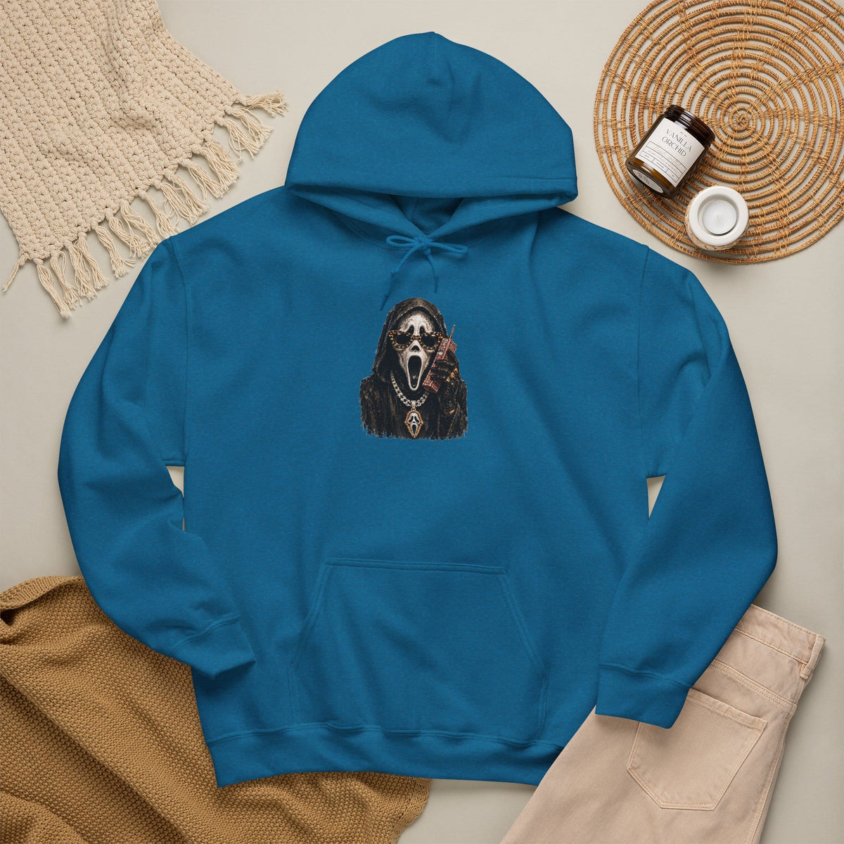 Halloween Ghostface Hooded Sweatshirt image 16
