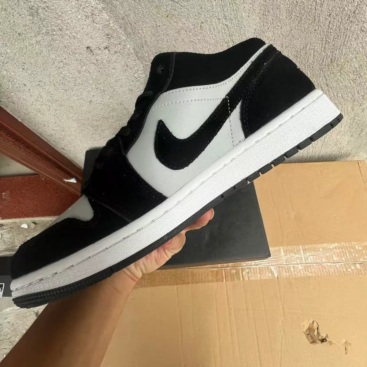 AJ 1 Low Smoke Grey V3 Shoes Sneakers – nk0005311 image 6