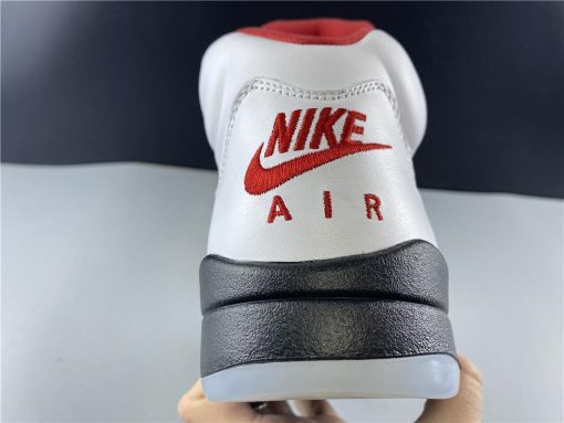 AJ 5 Fire Red Silver Tongue (2020) Shoes Sneakers - nk0000787 image 27