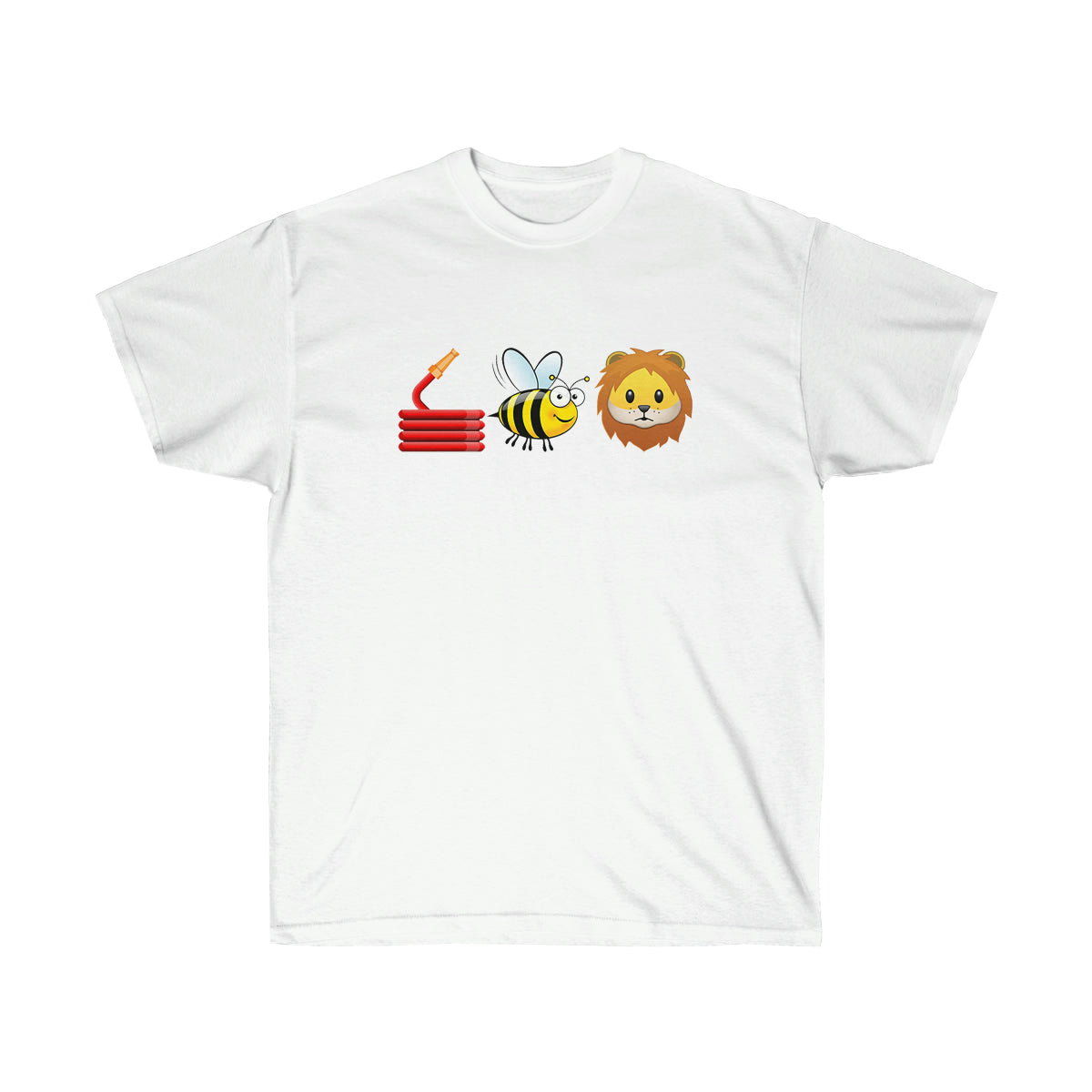 Hose Bee Lion T-Shirt - White, M image