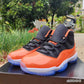 AJ 11 Black Orange Shoes Sneakers - nk0004343 image 3