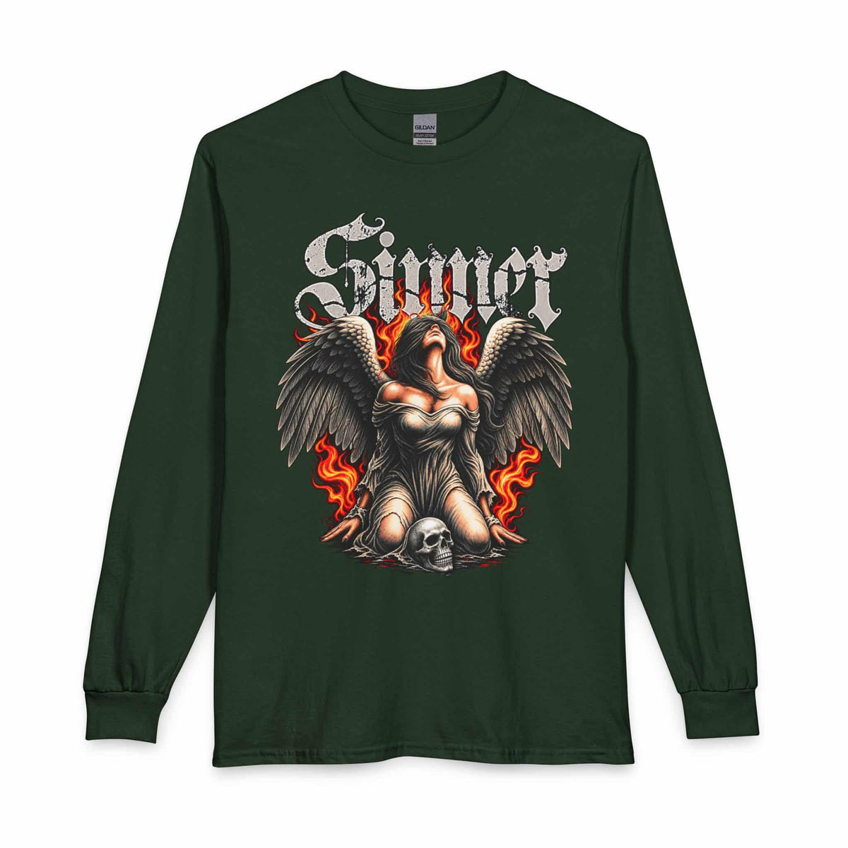 Sinner’s Flame Long Sleeve T-Shirt image