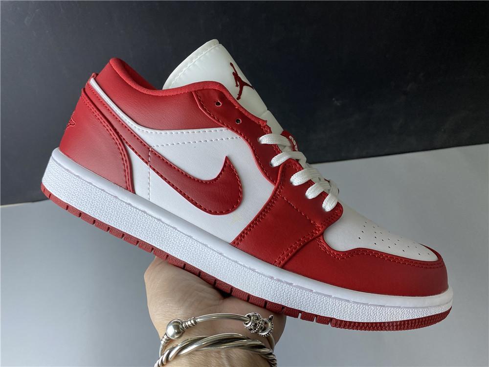 AJ 1 Low Gym Red White Shoes Sneakers - nk0000748 image 16