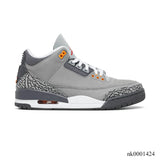 AJ 3 Cool Grey Shoes Sneakers - nk0001424 image 0