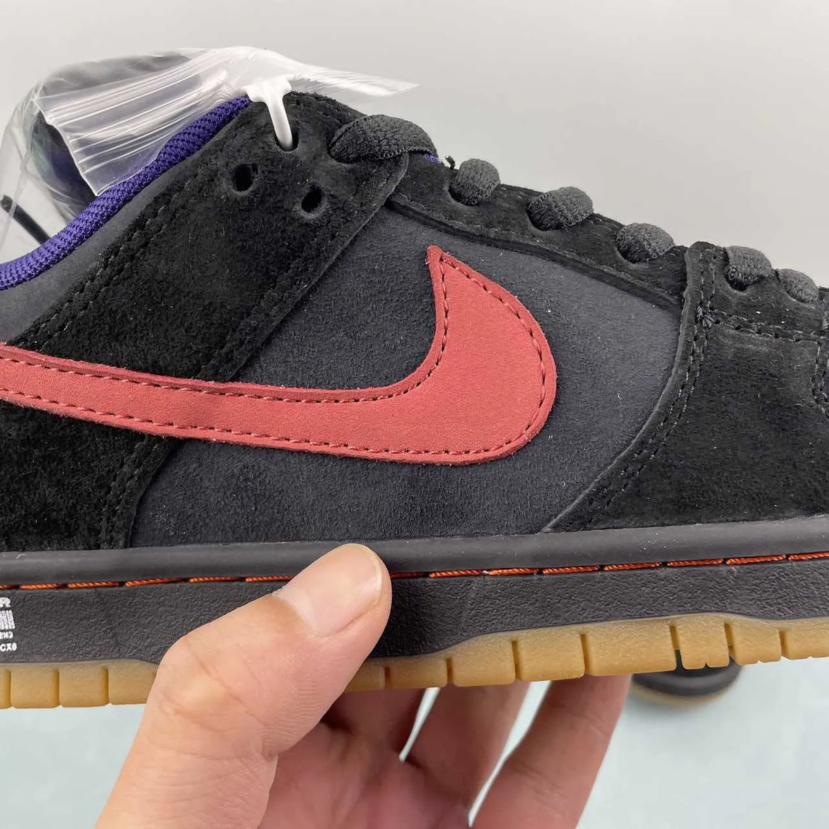 NK SB Dunk Low Pro "Persian Violet and Off Noir" Shoes Sneakers - nk0005385 image 11
