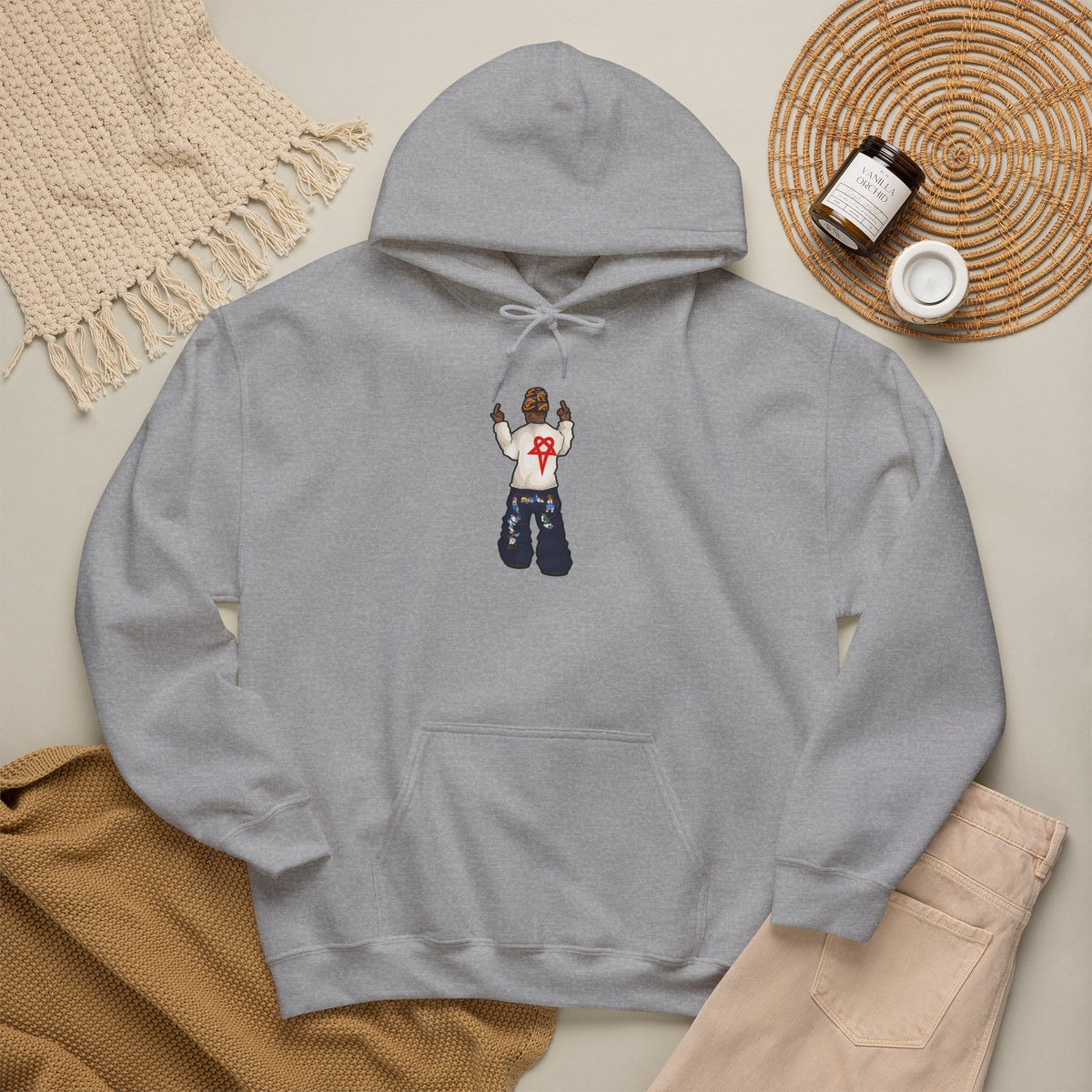 Rebel Attitude Hooded Sweatshirt image 114