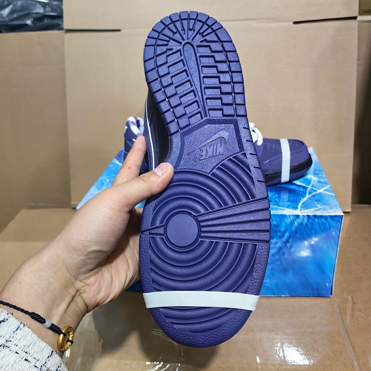 SB Dunk Low Concepts Purple Lobster Shoes Sneakers - nk0000680 image 13