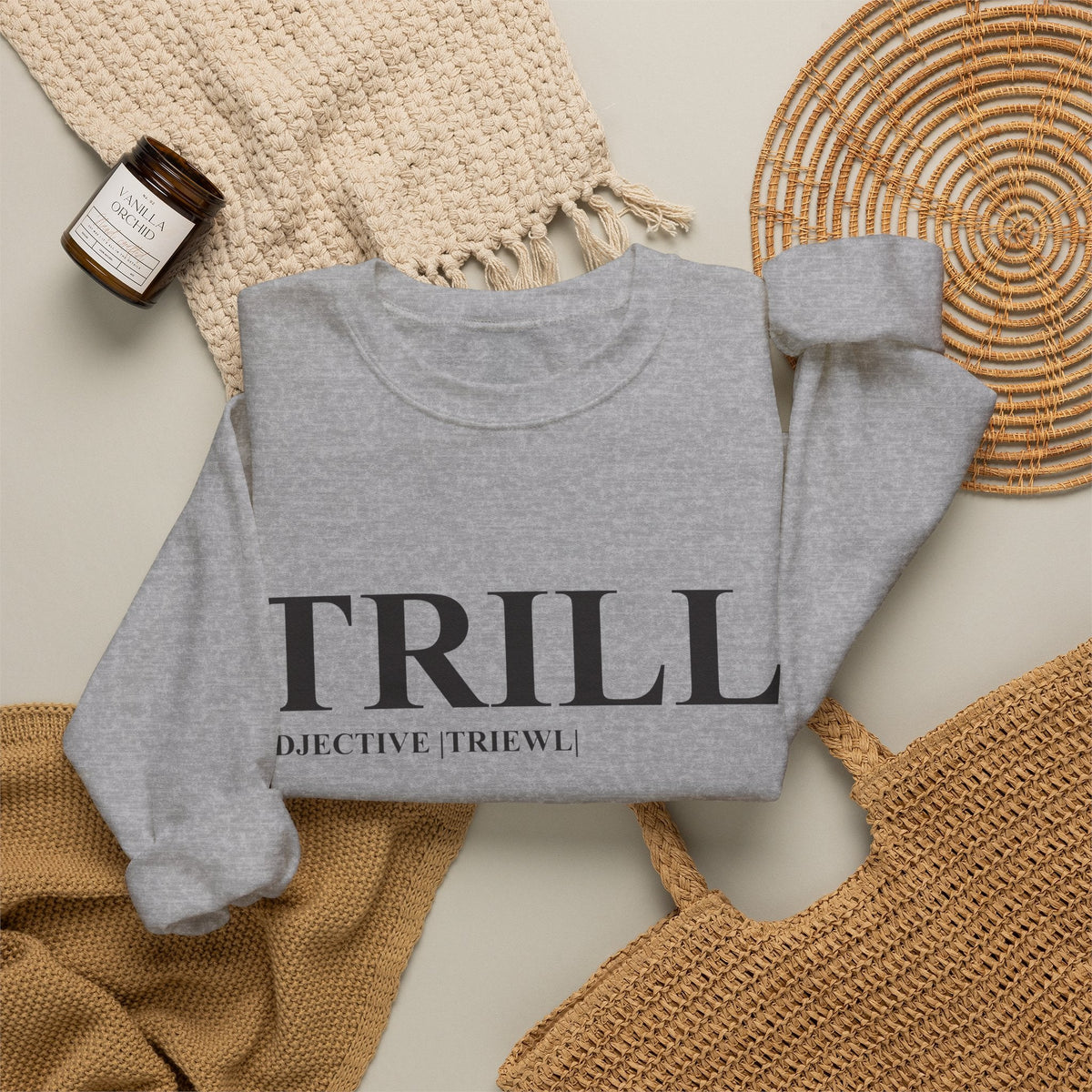 Trill Definition Crewneck Sweatshirt image 19
