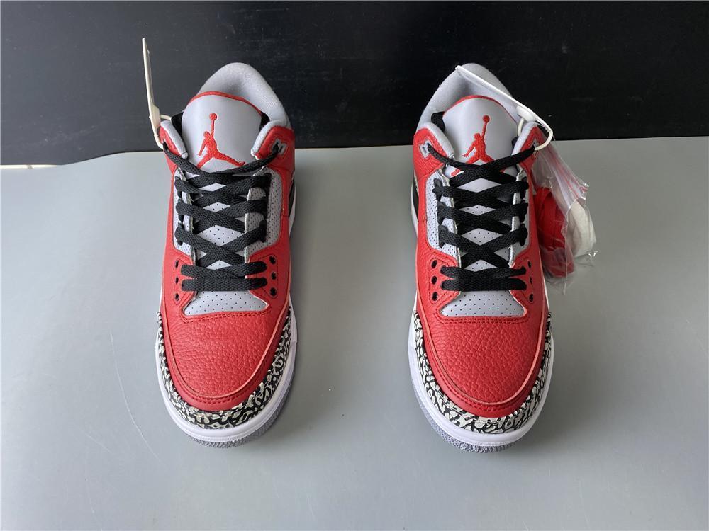 AJ 3 Retro SE Unite Fire Red Shoes Sneakers - nk0000757 image 11