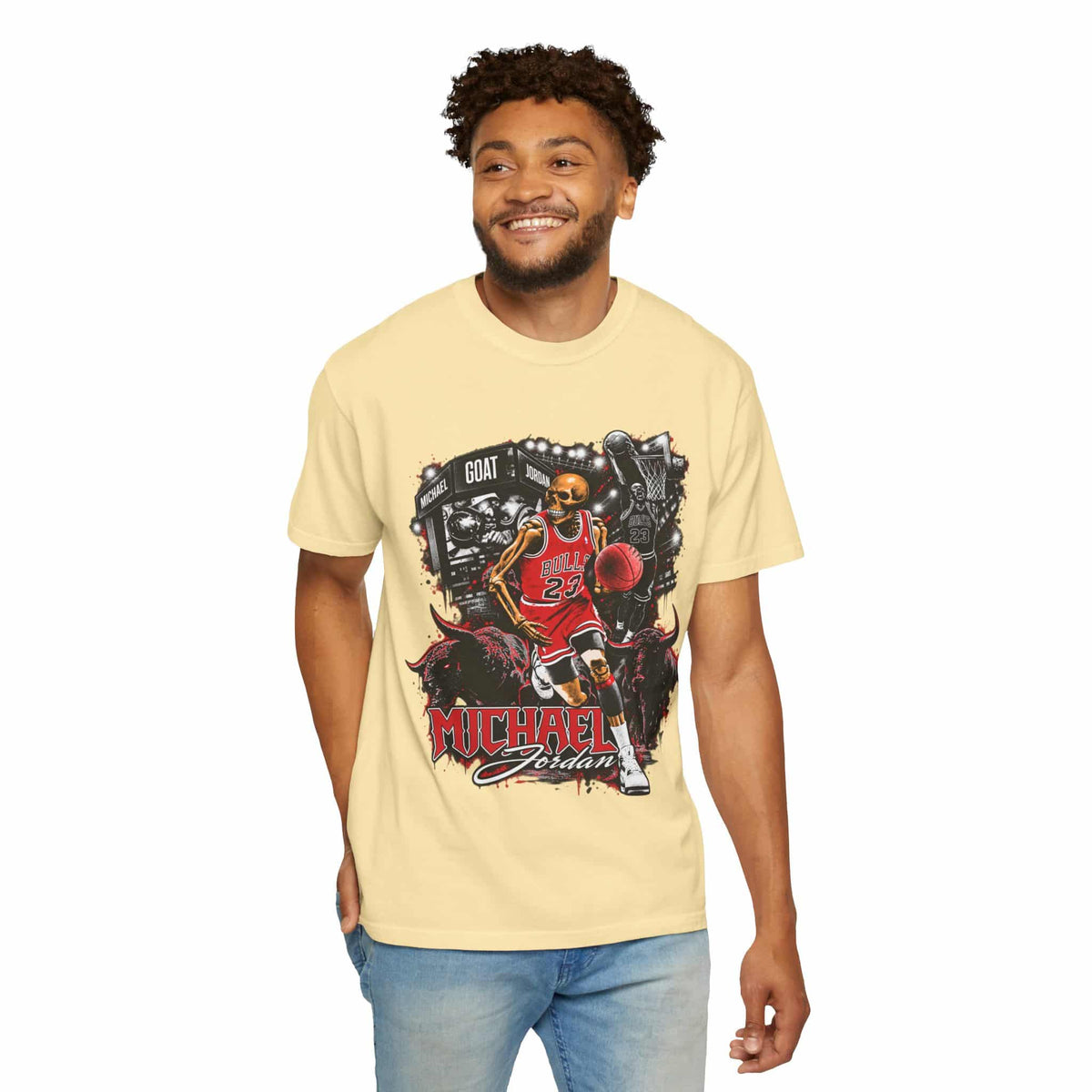 Chicago Legend 23 Unisex Garment-Dyed T-shirt image 26