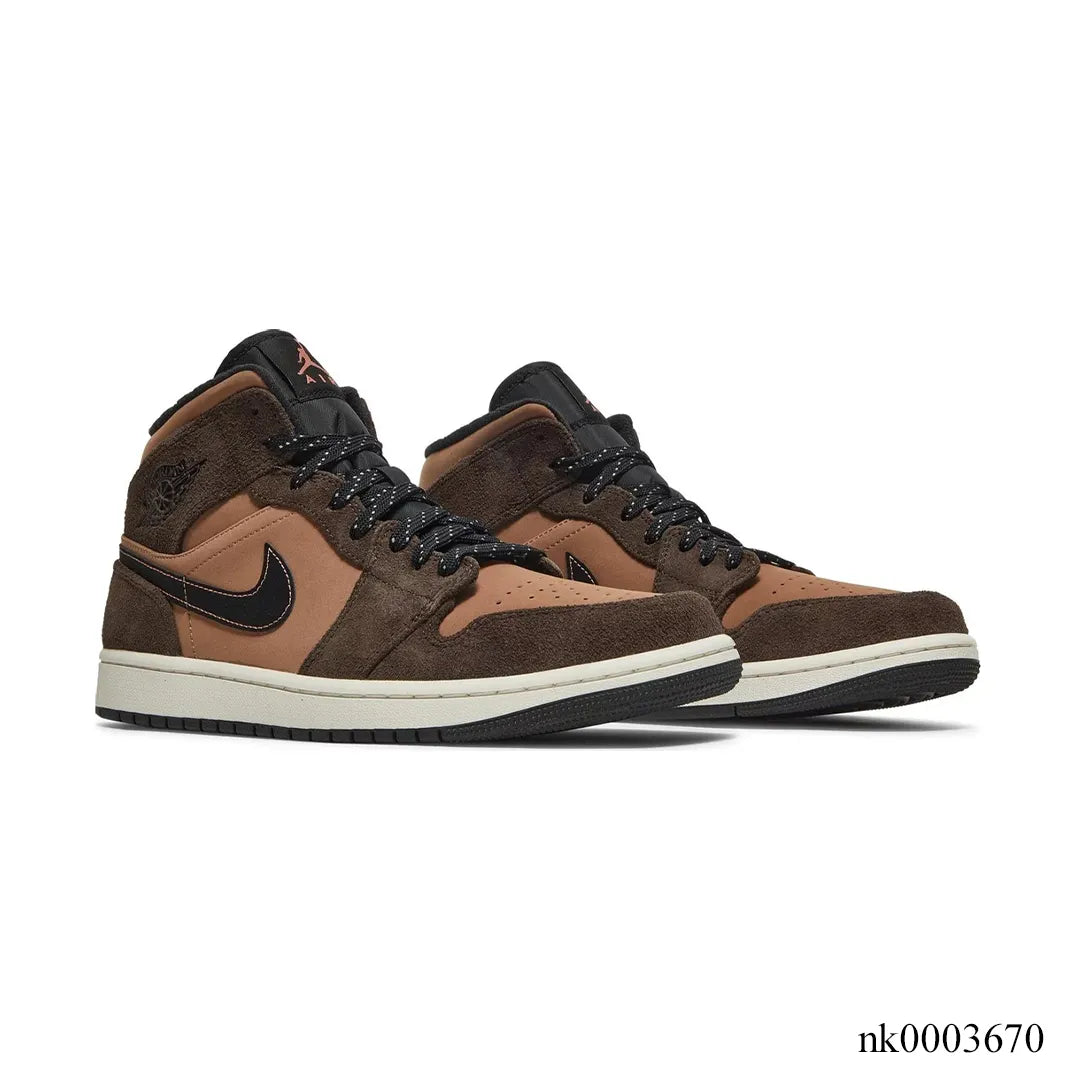 AJ 1 Mid SE "Earth Tone" Shoes Sneakers - nk0003670 image 1