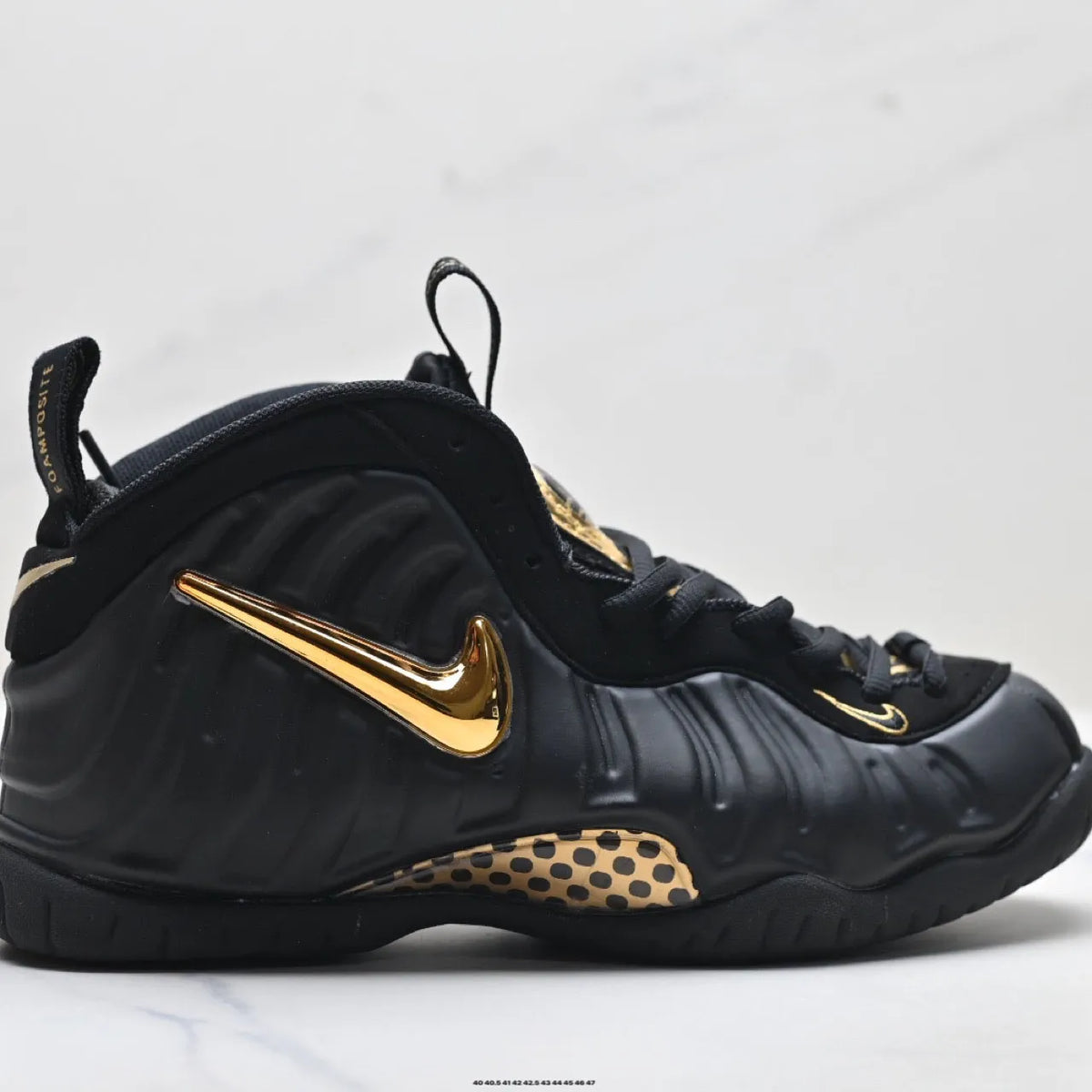 Air Foamposite Pro 'Black Metallic Gold' Shoes Sneakers – nk0004788 image 2