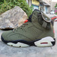 Travis Scott x AJ 6 Olive Shoes Sneakers – nk0000015 image 5