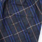 BUR Archive Check Knight Motif Shorts in Navy - 379 - bbr0000379 image 8