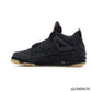 AJ 4 Retro Levi's Black (Levi's Tag) Shoes Sneakers - nk0000658 image 1