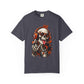 Neon Skull DJ Unisex Garment-Dyed T-shirt image