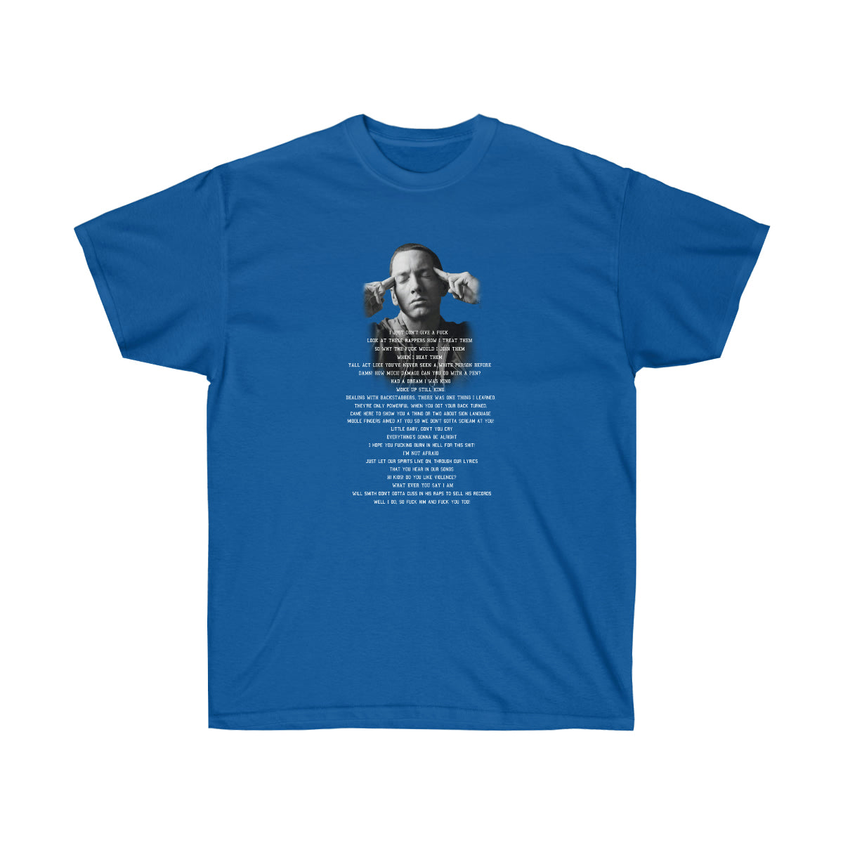 Had Dream I Was A King Men T-Shirt - Royal, XL image