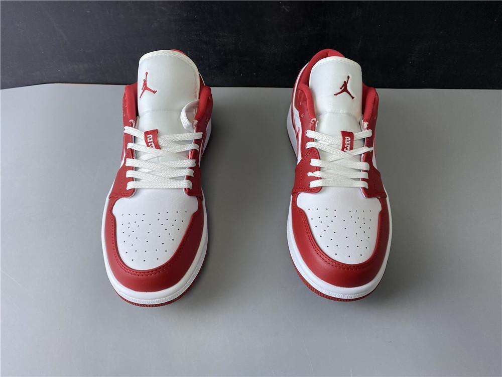 AJ 1 Low Gym Red White Shoes Sneakers - nk0000748 image 11