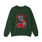 Graphic Print Crewneck Sweatshirt - POD0032 image