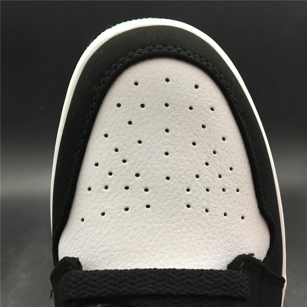 AJ 1 Low White Black Mystic Green Shoes Sneakers - nk0000303 image 18