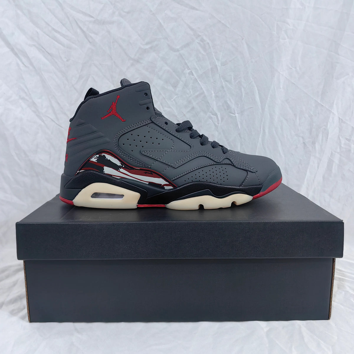 AJ MVP 'Anthracite Gym Red' Shoes Sneakers - nk0004850 image 2