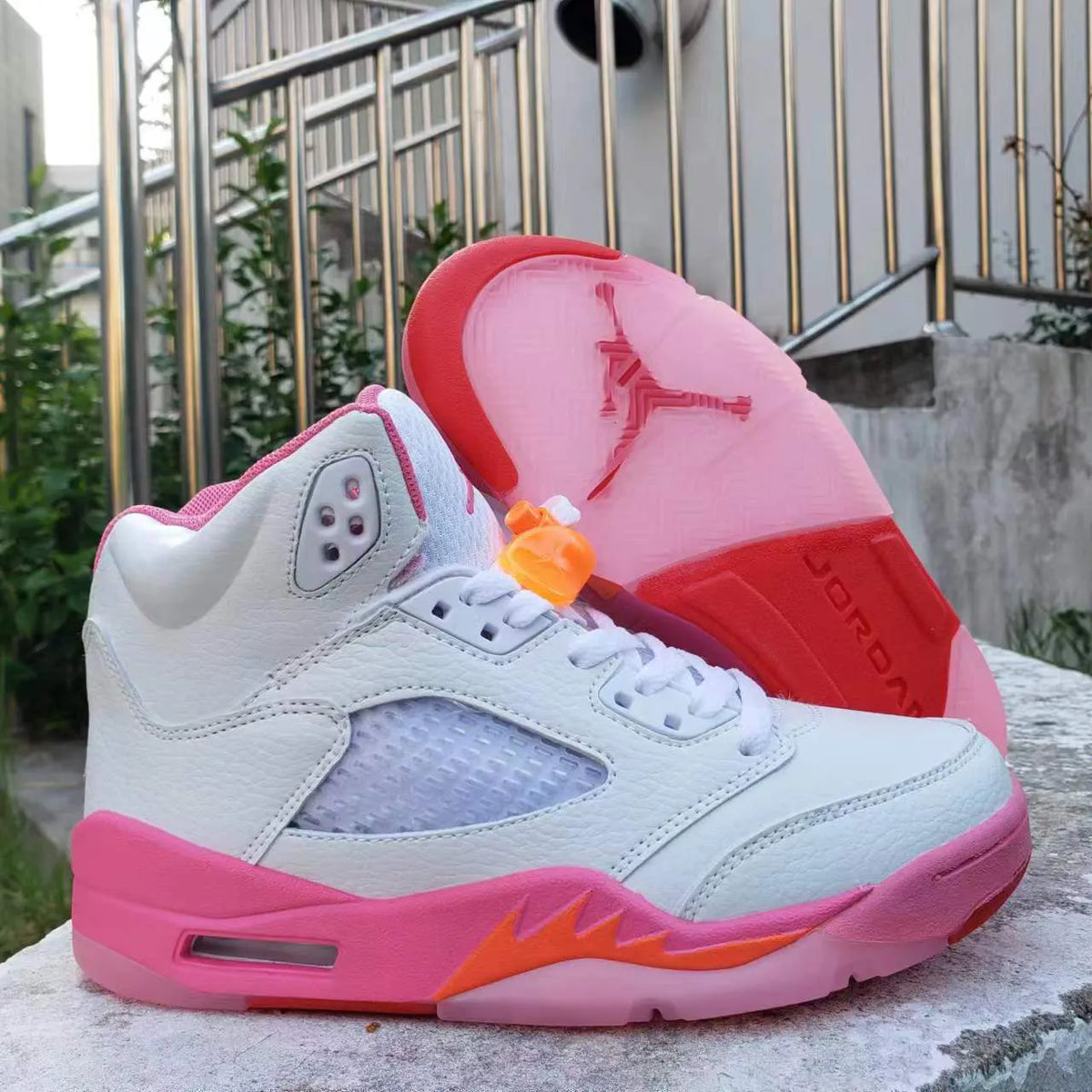 AJ 5 Pinksicle Shoes Sneakers - nk0004348 image 7