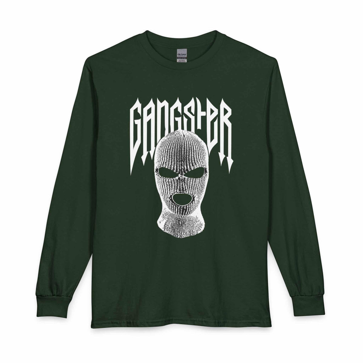 Gangster Mask Long Sleeve T-Shirt image 28