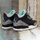 AJ 3 Green Glow Shoes Sneakers - nk0003836 image 10