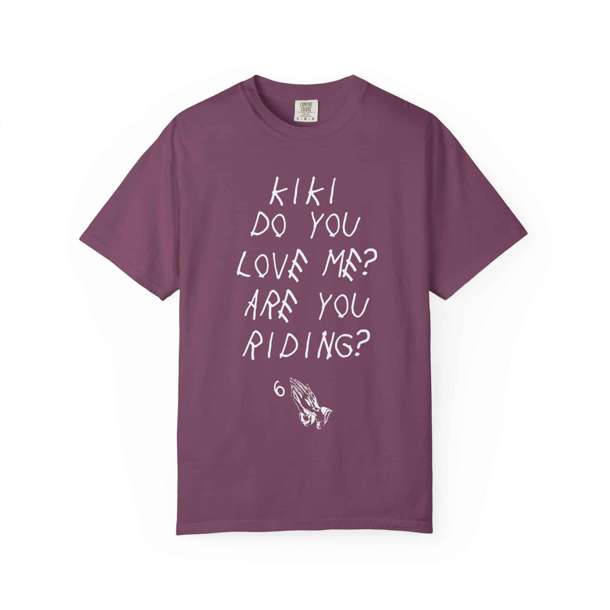 Kiki Loves Me Unisex Garment-Dyed T-shirt image