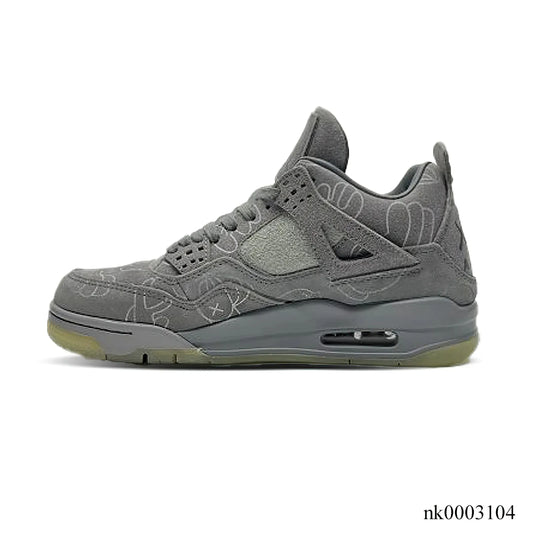 KAWS x AJ 4 Cool Grey Shoes Sneakers – nk0003104 image 2