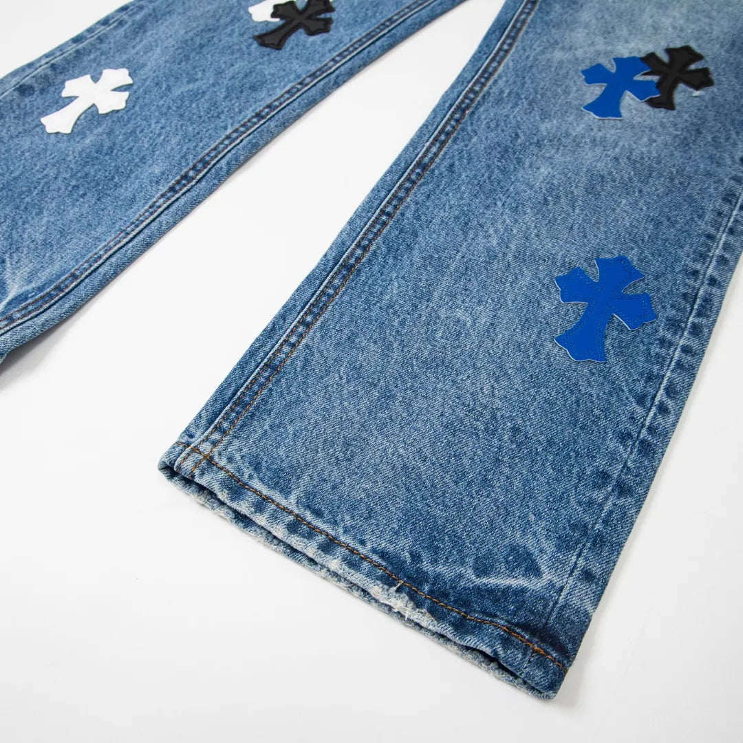 CH Cross Patch Jeans - CH0118 image 10