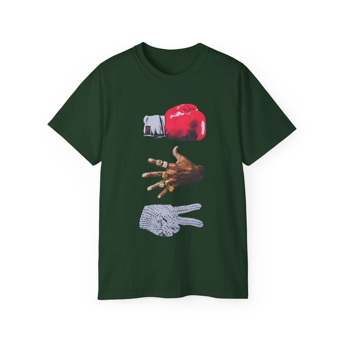 Rap is my life - 1 T-shirt - Forest Green, S image