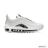 AM 97 White Black Silver Shoes Sneakers - nk0002217 image 0
