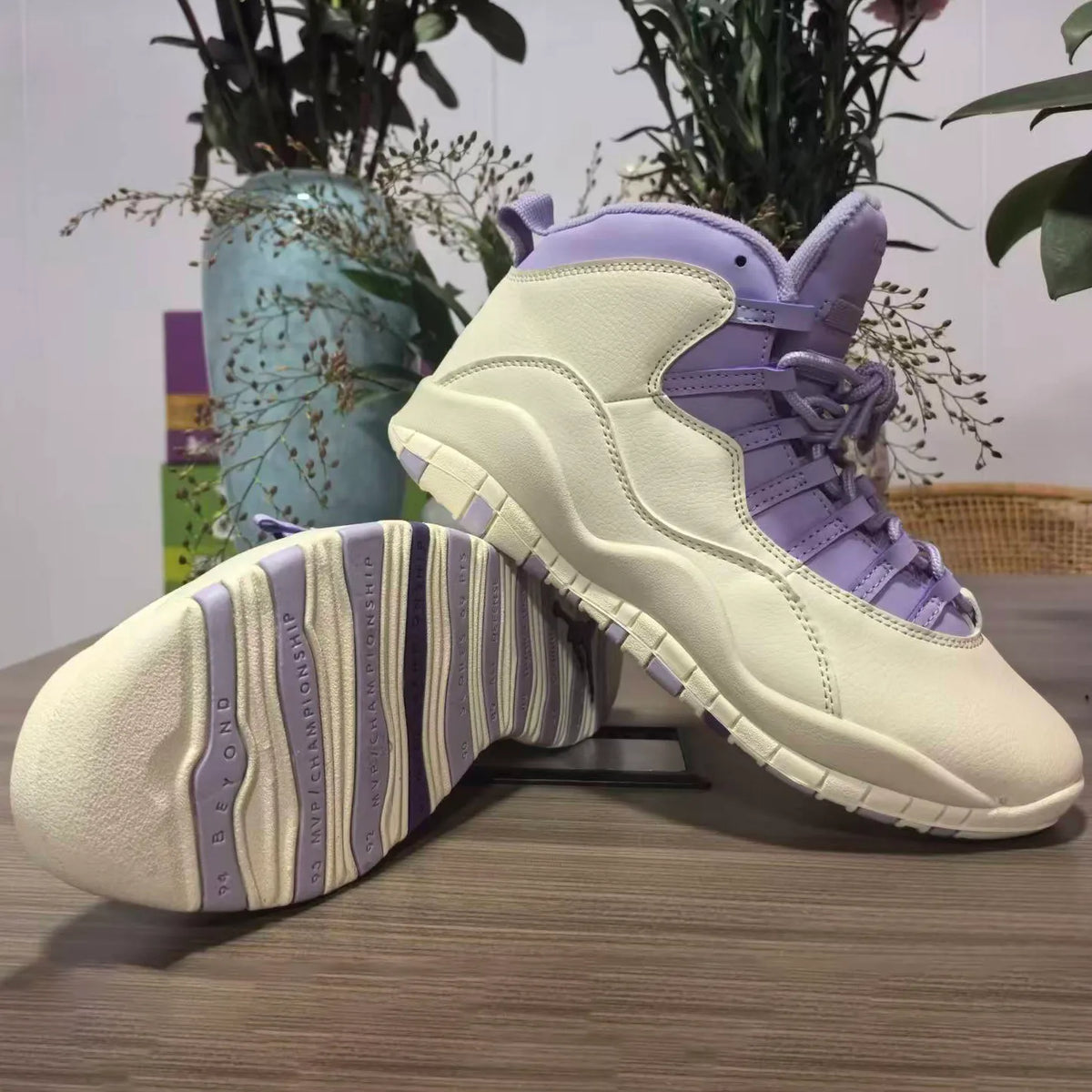 AJ 10 Retro Hydrangeas Shoes Sneakers - nk0004950 image 6