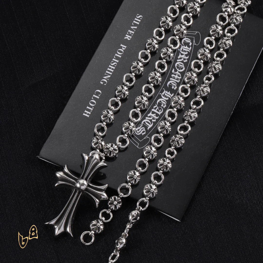 CH Cross Pendant Necklace - CH0018 image 4