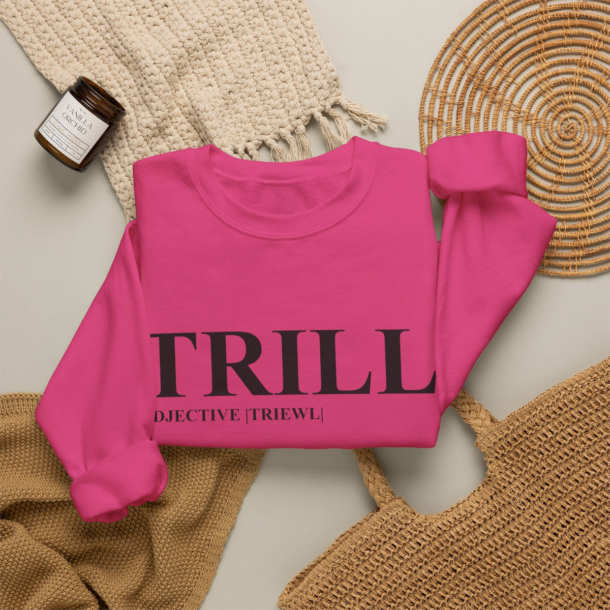 Trill Definition Crewneck Sweatshirt image 51