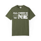 ALL_I_NEED_IS Unisex Garment-Dyed T-shirt image